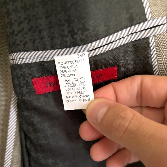 John Varvatos Blazer 38R - Picture 3 of 4